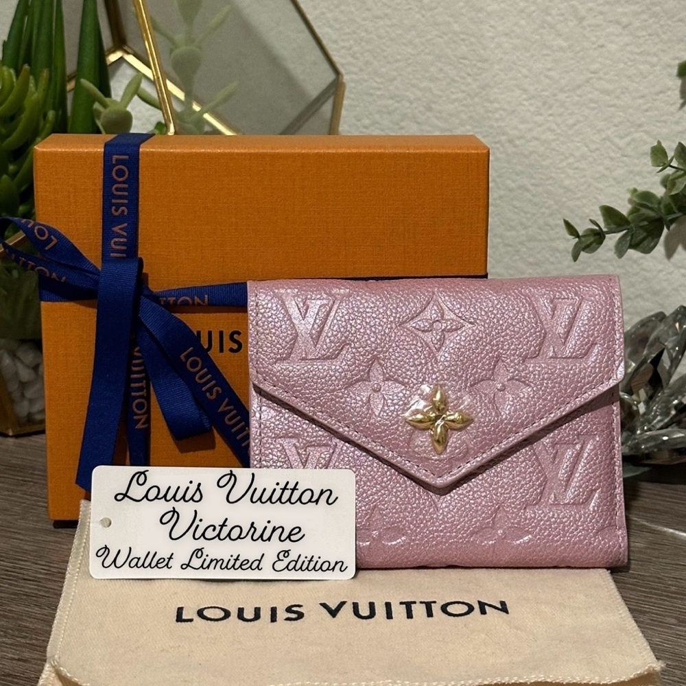 Louis Vuitton Limited Edition Victorine Wallet - Pearly Iris